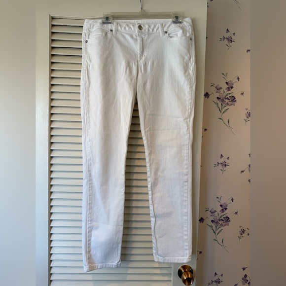 Michael Kors White Jeans in Size 10 - Picture 1 of 8